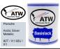 Preview: Porsche, Arctic Silver Metallic, 92T / X1 92U / X1: 1L Lackdose, von ATW Autoteile West.